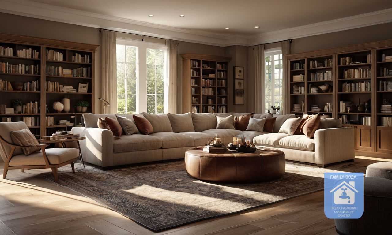 Гостиная с мебелью трансформером для удобства и максимальной пользы