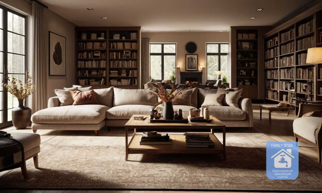 1. Уголок для отдыха в гостиной