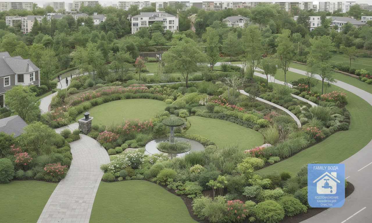 Как красиво сочетать плодовые и декоративные растения в саду