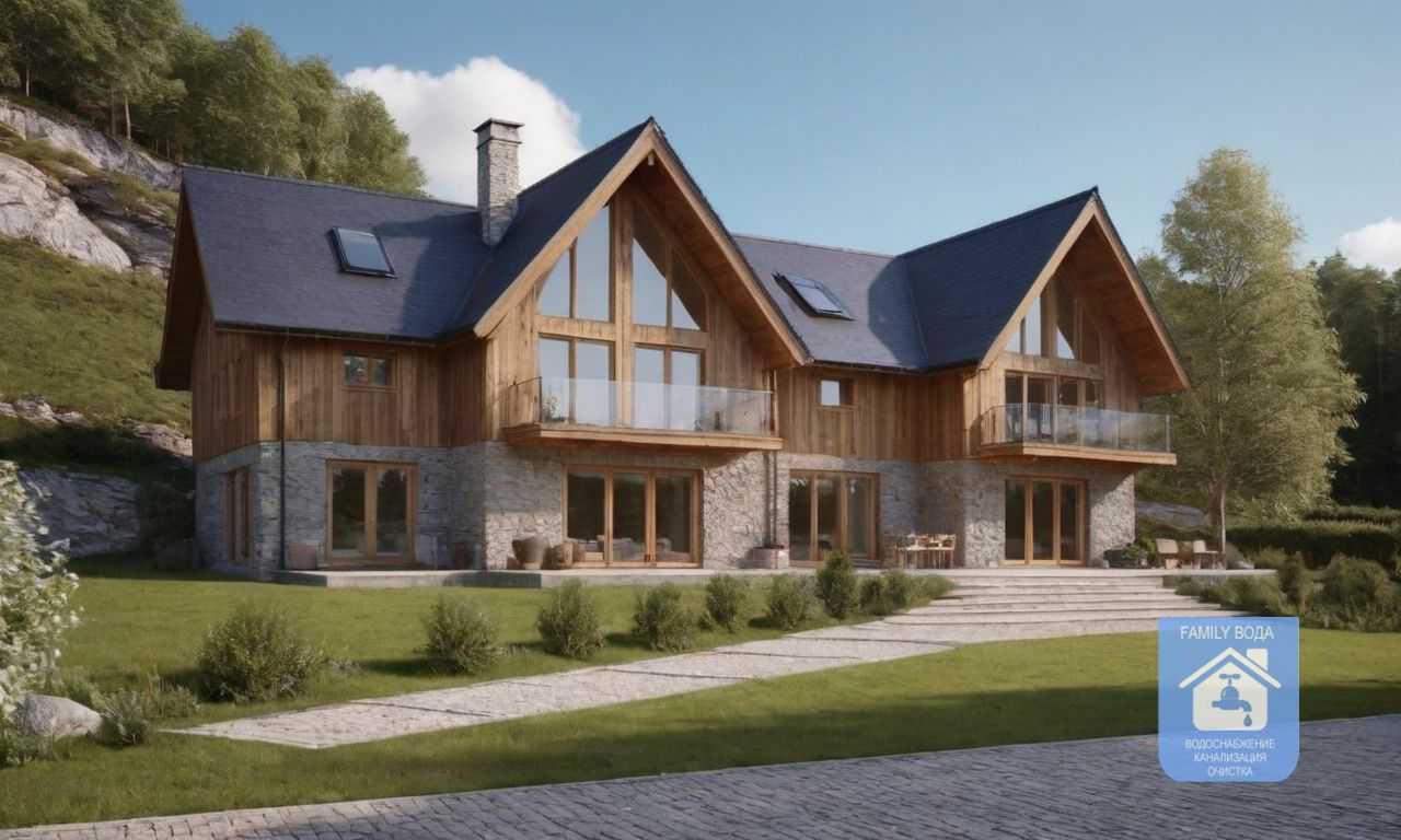 Как правильный выбор водостока улучшает пропорции здания