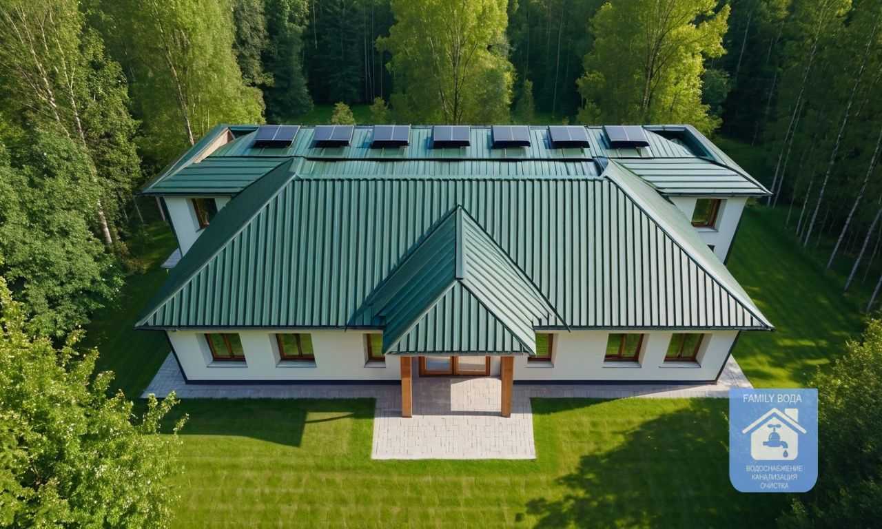 Гибридные кровельные системы с солнечными и зелёными элементами для вашего дома