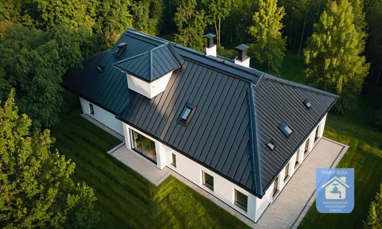 Ремонт кровли с сложной геометрией на крыше профессионально и надежно