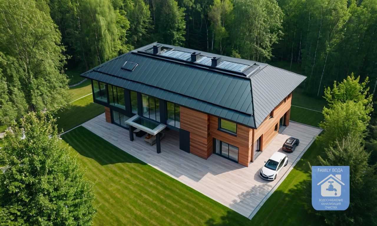 5. Установка системы водоотведения