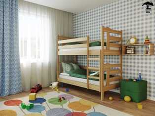Двухярусные кровати: идеальное решение для детской комнаты с двумя детьми
