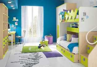 Игры и яркие цвета: дизайн детской комнаты, который влюбит детей