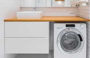 Как установить и подключить стиральную машину в санузле