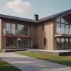 Декоративные металлические экраны для фасадов