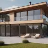 Имитация мрамора на фасаде для элегантного внешнего вида